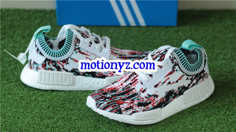 Real Boost SNSxAdidas NMD R1 Datamosh